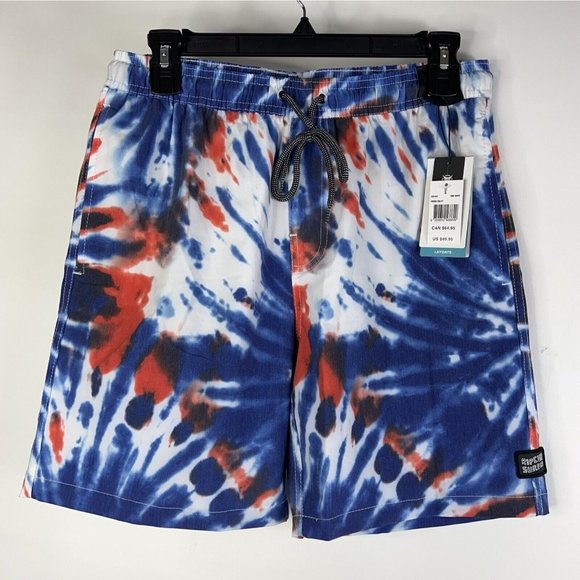 Rip Curl Other - Rip Curl Laydays Mens Freeda Volley Board Shorts Blue Tie Dye Stretch S New